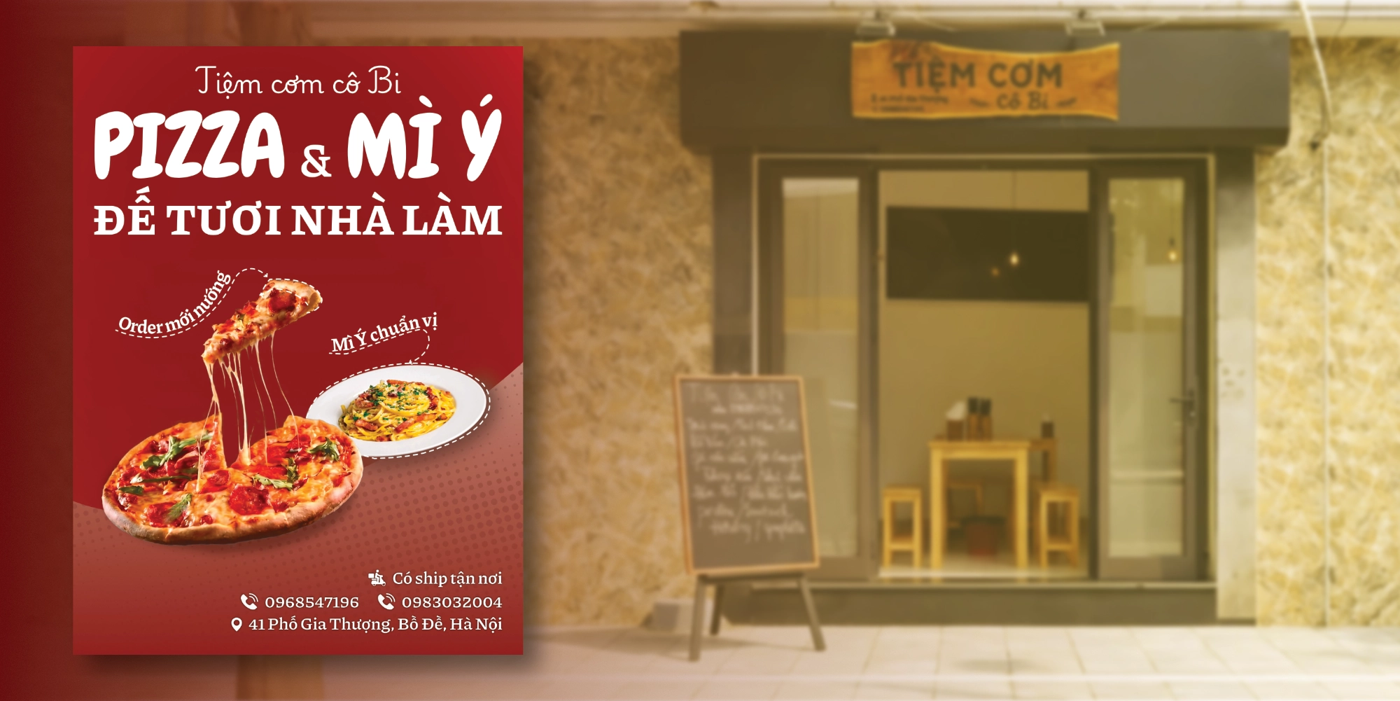 hero image Tiem com co Bi best family restaurant in Long Bien, near FLAY